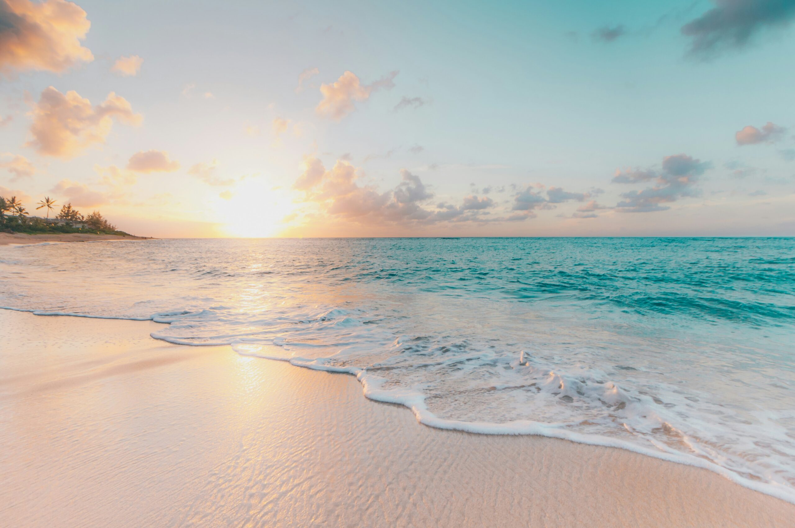 Boracay Beach Sunset with Laptop